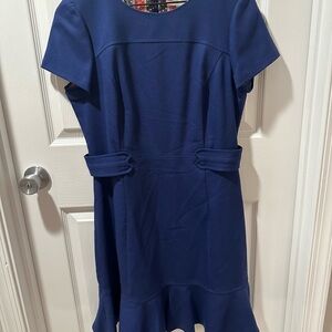 Boden Wool Dress- Blue- Size 10R